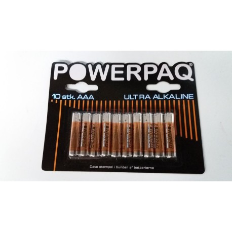 Powerpaq AAA batterier