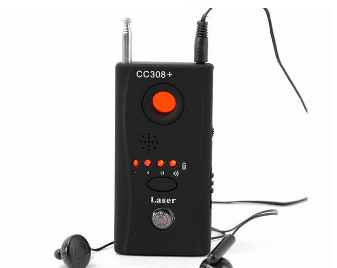 Dold kamera och radiovågsdetektor - Antispion