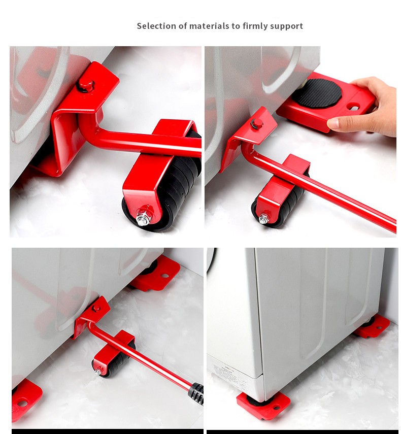 Möbeltransportset – Lyft & Rulla Tunga Möbler upp till 150 kg