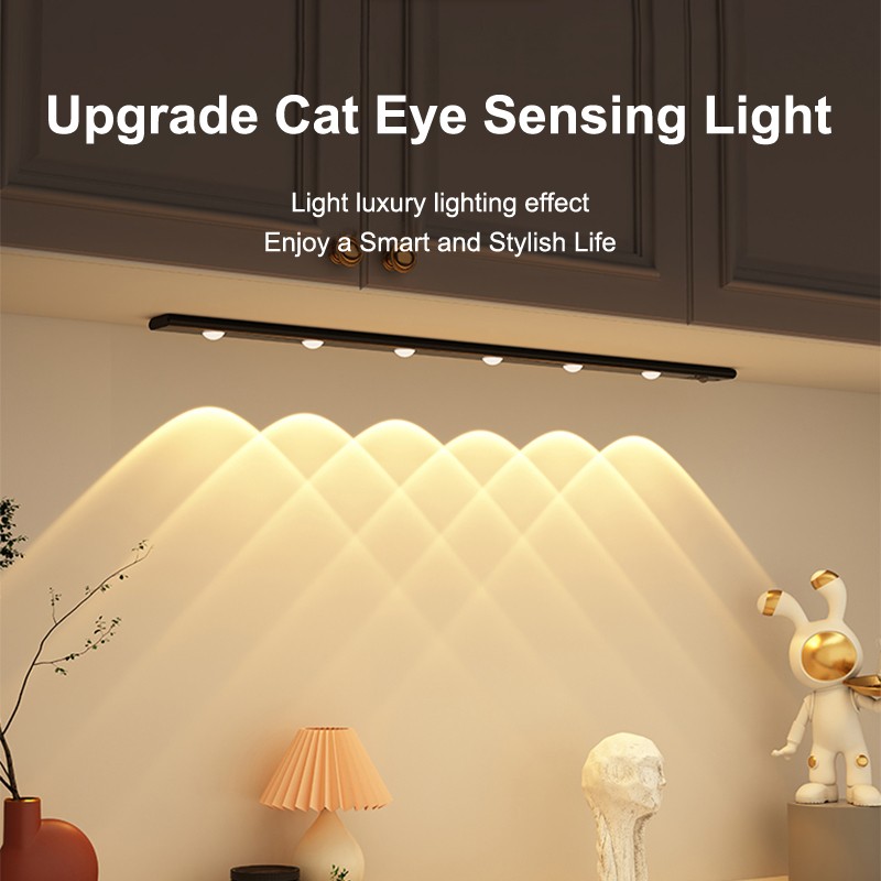 Super Tynd LED Lampe med Bevægelsessensor